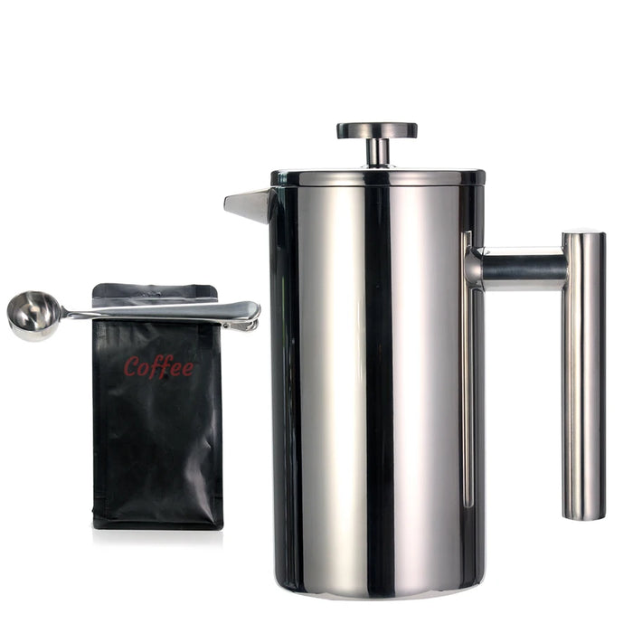 Premium Double Wall Stainless Steel French Press