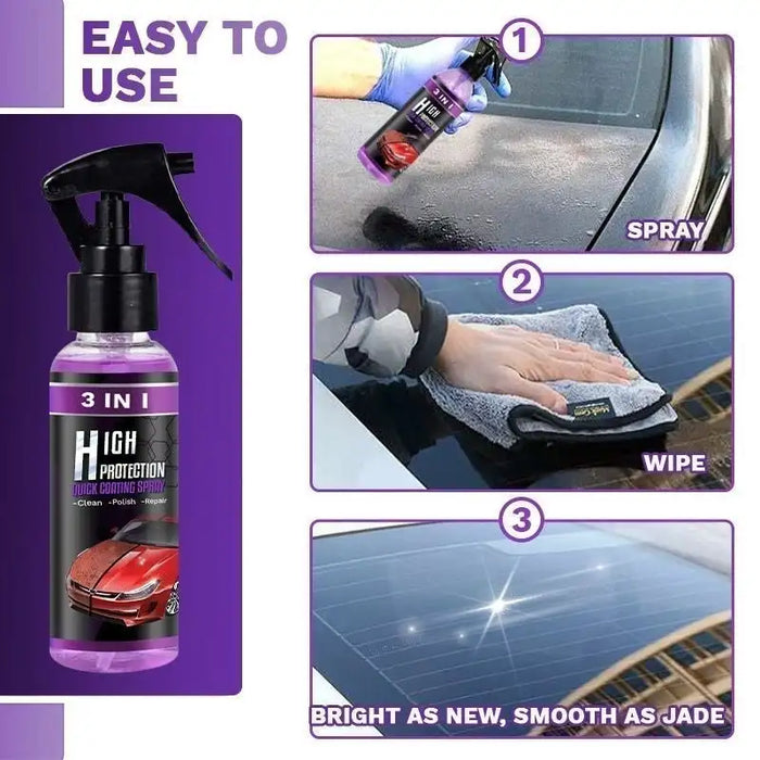 3-in-1 High Protection Car Coating Spray