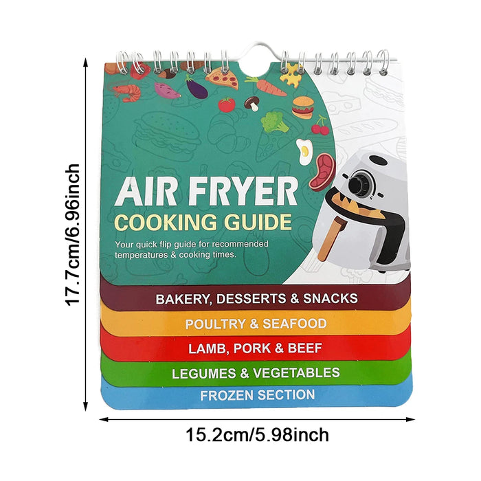 Air Fryer Magnetic Cheat Sheet