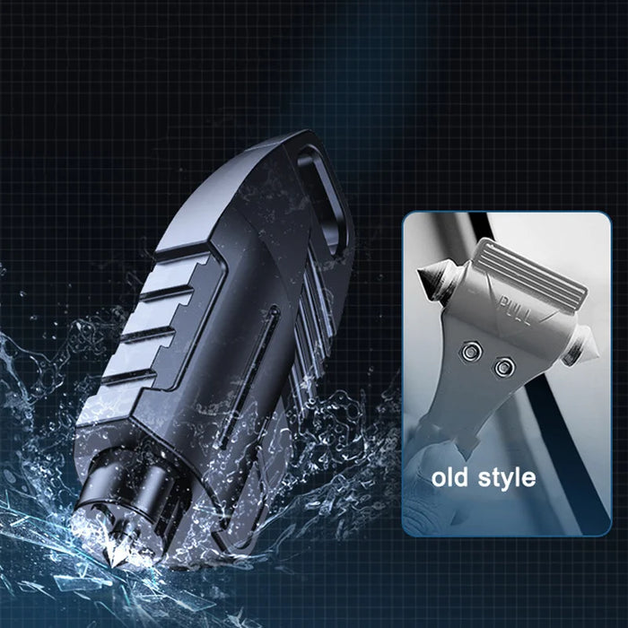 2-in-1 Car Safety Hammer & Seat Belt Cutter