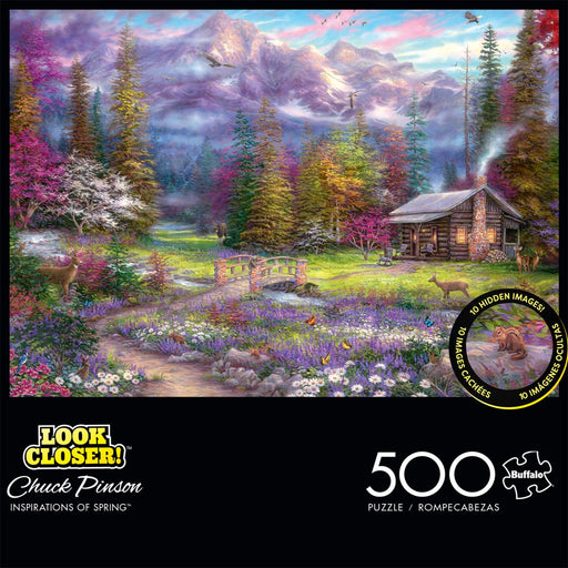 - Look Closer - Inspirations of Spring - 500 Piece Jigsaw Puzzle