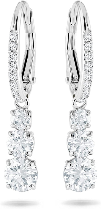 Attract Trilogy Crystal Necklace and Earrings Jewelry Collection