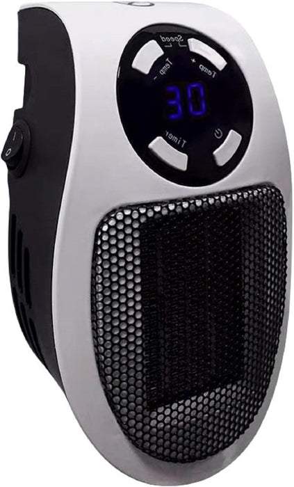 Alpha Heater, Space Heaters for Indoor Use, 500W Electric Alpha Heater Plug in Wall, Smart Wall Outlet Portable Ceramic Heaters with Adjustable Thermostat for Room