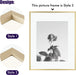 , 7 Pack Frames for One 11X14, Two 8X10, and Four 5X7 Pictures. Aluminum Photos Frame for Wall or Tabletop Display (Gold)
