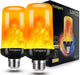 【Upgraded】 Flame Light Bulbs for Home Decor with Upside Down Effect
