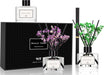 Flower Reed Diffuser Set of 3 for Bathroom Air Fresheners Shelf Decor, Eucalyptus & Lavender/Coconut & Vanilla/Eucalyptus & Mint Scent(1.7 fl oz/Pack) | Sticks Defusers Essential Oils Home Fragrance