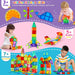 100 PCS Magnetic Building Tiles, Magnetic Block for Kids