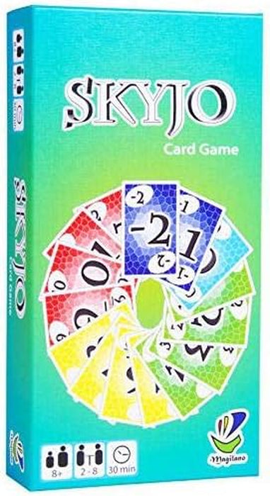 SKYJO, Fun Card Game for Young and Least Young, Fun Game Parties in The Circle of Friends and Family.