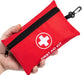 Mini First Aid Kit - 140 Piece Small First Aid Medical Kit