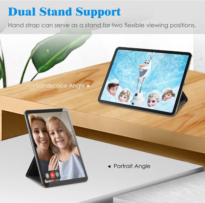 Universal Tablet Hand Strap Holder for 7-11" Tablets, Black