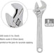 Large Pliers & Wrench Set 6-Piece (10" Water Pump, 10" Slip Joint, 8" Long Nose, 8" Linesman, 6" Diagonal, 8" Adjustable Wrench) for DIY & Home Use, W001329A