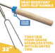 Smores Sticks for Fire Pit Long - Marshmallow Roasting Sticks Smores Kit - Smore Skewers Hot Dog Fork Campfire Cooking E