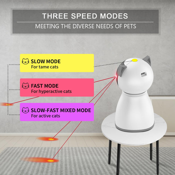 Interactive Cat Toys Laser for Indoor Cats,Automatic Kitten Toys