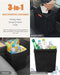 Car Trash Can with Lid Leakproof Car Garbage Bag Vehicle Trash Bin