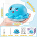 Light Up Baby Bath Toys for Babies 3+, Kids Essentials(Octopu)