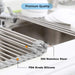 Over the Sink Dish Drying Rack, Roll up Sink Dish Drainer Rack Foldable Kitchen Stainless Steel Dish Rack Sink Drying Ra