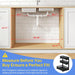 Under Sink Organizer, 3-Tier Thickened Metal Pull out Cabinet Organizer Shelf, Height Adjustable Slide out Storage Drawe