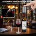 Electric Wine Opener Gift Set, Automatic Electric Wine Bottle Corkscrew Opener Rechargeable with Foil Cutter, Automatic 