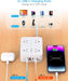 Surge Protector Power Strip, 1080J, 5 Ft Braided Extension Cord