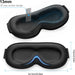 100% Blackout Sleep Eye Mask for Women Men, Zero Pressure Sleep Mask
