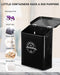 Magnetic Lint Bin for Laundry Room Organization and Storage with Brush, Wall-Mounted Laundry Dryer Lint Bin for Laundry 