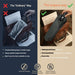 Compact Travel Umbrella - Windproof Auto Open/Close, Small Folding Umbrella for Rain - Lightweight & Durable with Fiberg