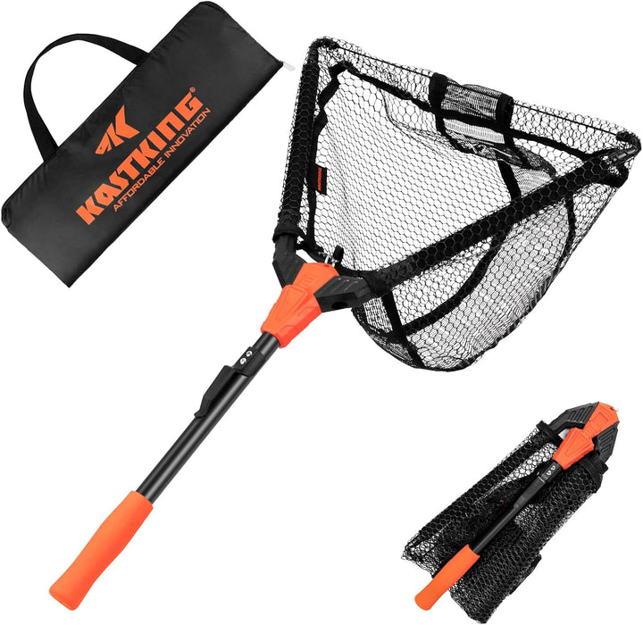 Pontus Floating Fishing Landing Net with Built-in Length Scale