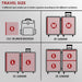 Travel Vacuum Bags for Clothing with Cordless Pump 18 Combo, Clear