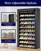 10-Tier Shoe Rack with Cover, Tall Shoe Shelf, 33" Wide, Black