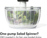 OXO Good Grips 6.22 Qt Salad Spinner, Vegetable Washer with Bowl & Strainer