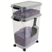 Airtight Rolling Pet Food Storage Container with Scoop