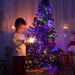 60 LED Slow Twinkle Christmas String Lights, Multicolor Soft Glow