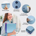 Document Organizer,File Organizer for Paper,Important Documents for Office and School,in Case I Go Missing Binder(Blue,2In Thick)