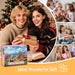 4-Pack 500 Piece Puzzles for Adults, Four Seasons Scenery Jigsaw Puzzles for Adults 500 Pieces, Fun Challenging Jigsaw Puzzles 500 Pieces for Adults Family Game Gift for Home Decor Wall Art