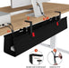 No Drill Under Desk Cable Management Tray, 36 inch Cable Management