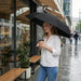 Small UV Protection Travel Umbrella Compact for Rain and Sun UPF 50+ Windproof Portable 42 inch Umbrella for Women and Men