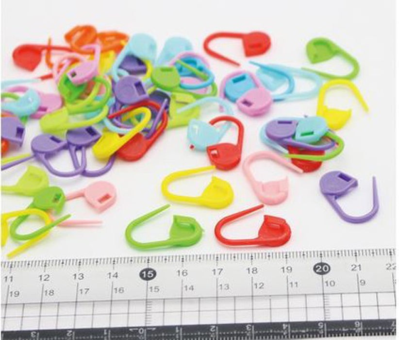 50PCS Plastic Stitch Markers for Crochet or Knitting