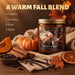 Cozy Fall Candles, Pumpkin Spice Scented