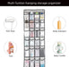 Over the Door Shoe Organizer, Hanging Shoe Organizer with 24 Mesh Large Pockets Door Shoe Rack Organizer for Men Women K