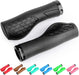 Bike Grips,Ergonomic Bicycle Handlebars Grips Shock Absorbing Dual-Density Silicone,Universal 22.2mm Fit with 3D Non-Sli