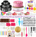 700 Cake Decorating Kit Baking Supplies Tools for Beginners & Pros