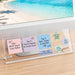 Monitor Memo Board Holder 14"x5", Office Organization Memo Holders for Computer Sticky Note Holder, Space-Saving Under M