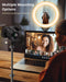 12" LED Ring Light with 62" Tripod Stand, Phone Holder & Remote