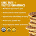 Organic Honey Waffle, Energy Stroopwafel for Exercise, Endurance and Performance, Sports Nutrition for Home & Gym, Pre a