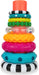 Stacks of Circles Stacking Ring STEM Learning Toy, Age 6+ Months, Multi, 9 Piece Set