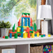 Melissa & Doug 100 Wooden Building Blocks with Storage Box