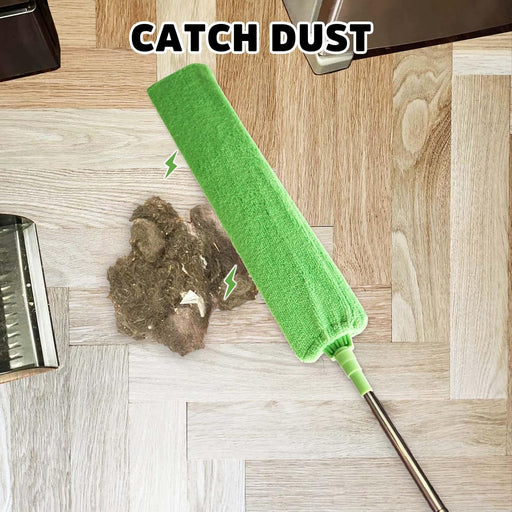 Retractable Gap Dust Cleaner Under Appliance Cleaning Tool, Flat Duster for Under Refrigerator Fridge Stove Couch Bed, S