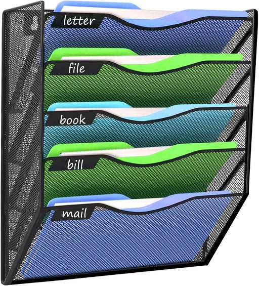 Wall File Organizer Office Hanging Magazine Holder Wall File Organizer for Office Home