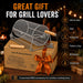2-in-1 Rolling Grill Basket 304 Stainless Steel Rotatable with Dual Handles