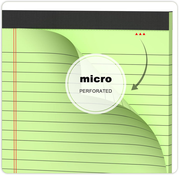5pcs Colored Note Pads 5x8 College Ruled Small Legal Pads Paper Notepads 5 Pack Study Back Writing Pads 5 x 8 Paper Pads
